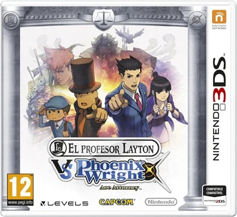 El Profesor Layton VS Phoenix Wright NINTENDO 3DS