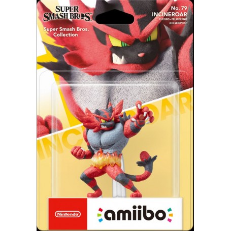 Amiibo Incineroar Super Smash Bros Collection