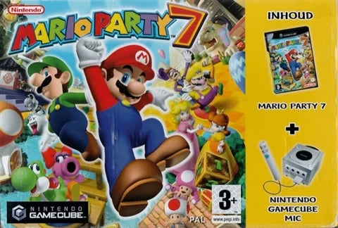 Mario Party 7 + Microfono GAMECUBE