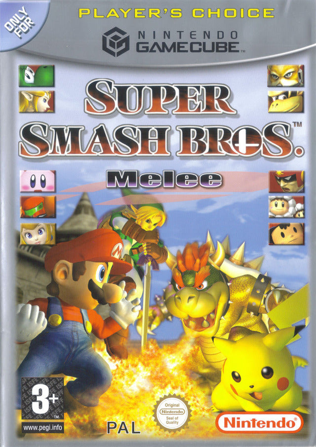Super Smash Bros Melee Player's Choice GAMECUBE