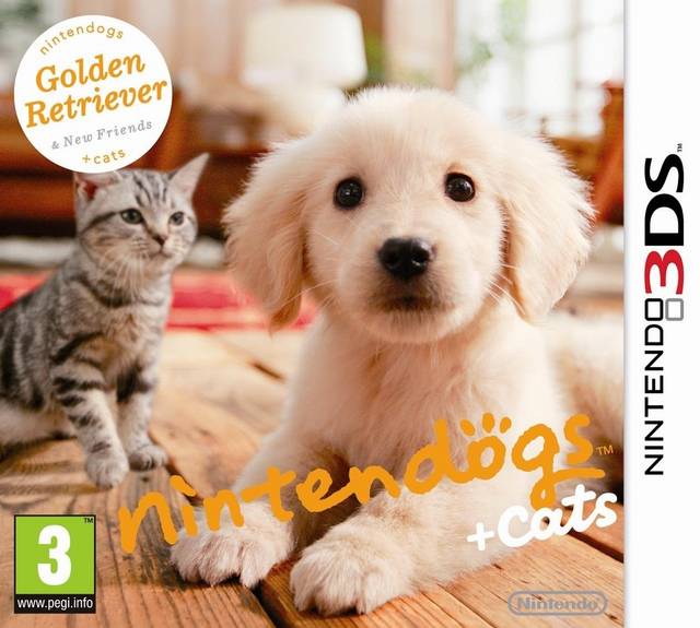 Nintendogs + Gatos Golden Retriever NINTENDO 3DS