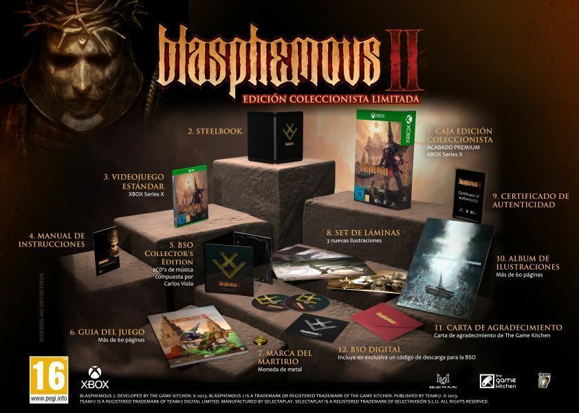 Blasphemous II Limited Collectors Edition SERIES X