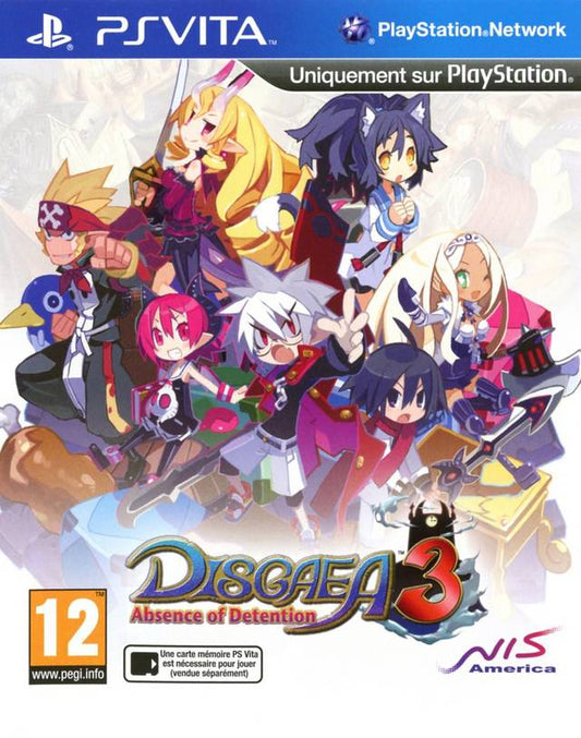 Disgaea 3 Absence of Detention VITA