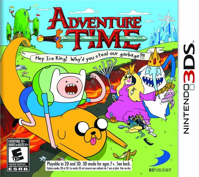 Adventure Time Hey Ice King! Why'd you Steal our Garbage? NINTENDO 3DS (Importación americana)