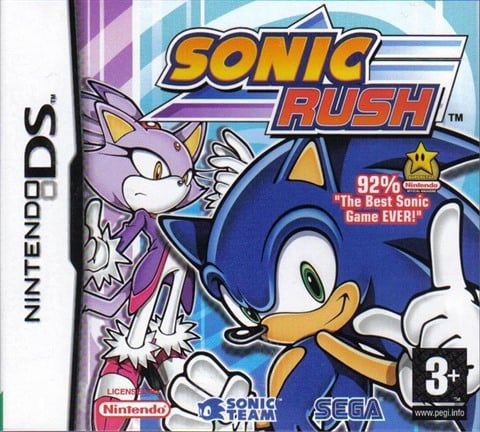 Sonic Rush NINTENDO DS