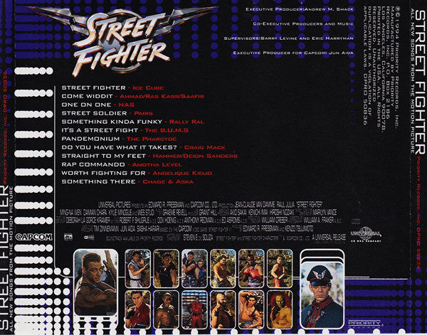 Street Fighter The Movie Soundtrack