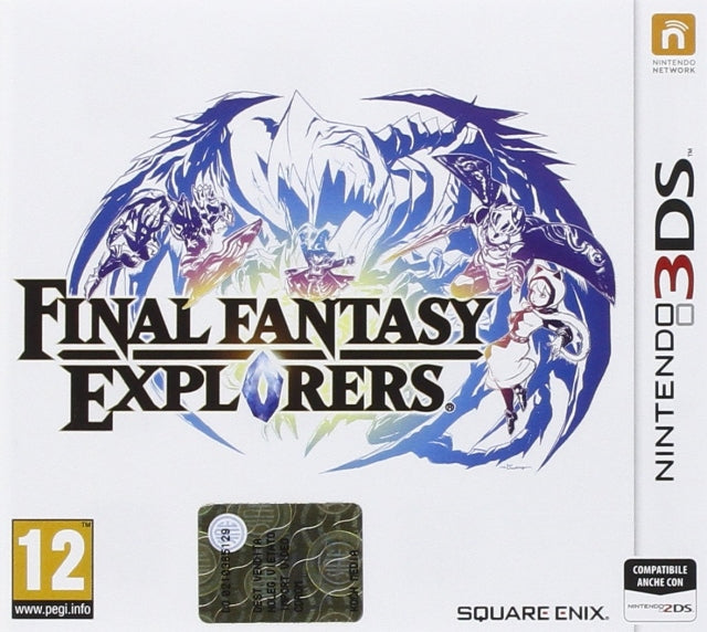 Sin Manual Final Fantasy Explorers NINTENDO 3DS