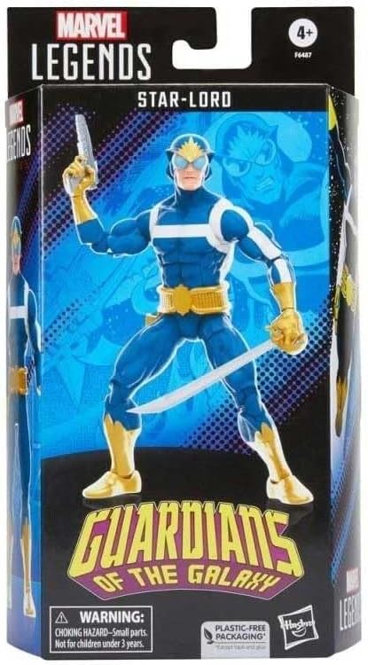 Figura Star-Lord Guardians of the Galaxy Marvel Legends Hasbro