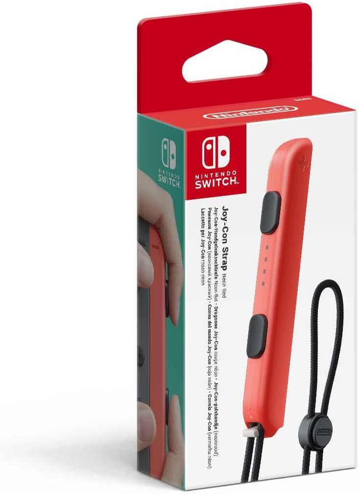 Correa JoyCon Rojo Neon SWITCH