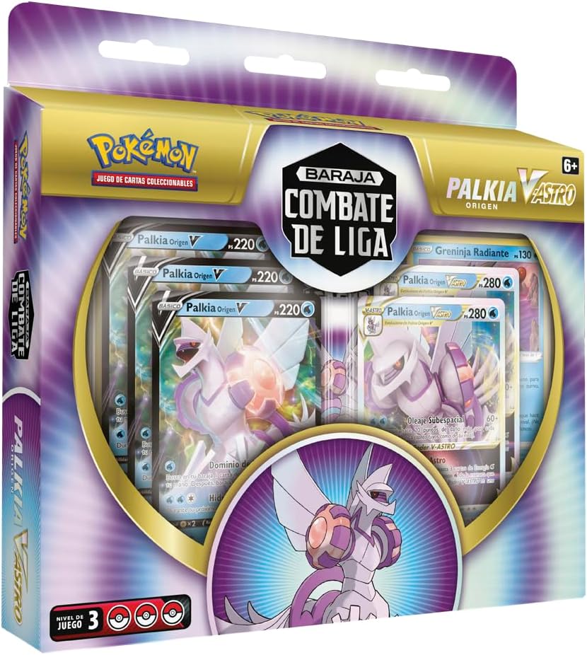 Baraja Combate de Liga Palkia Origen V-Astro Pokemon TCG Castellano