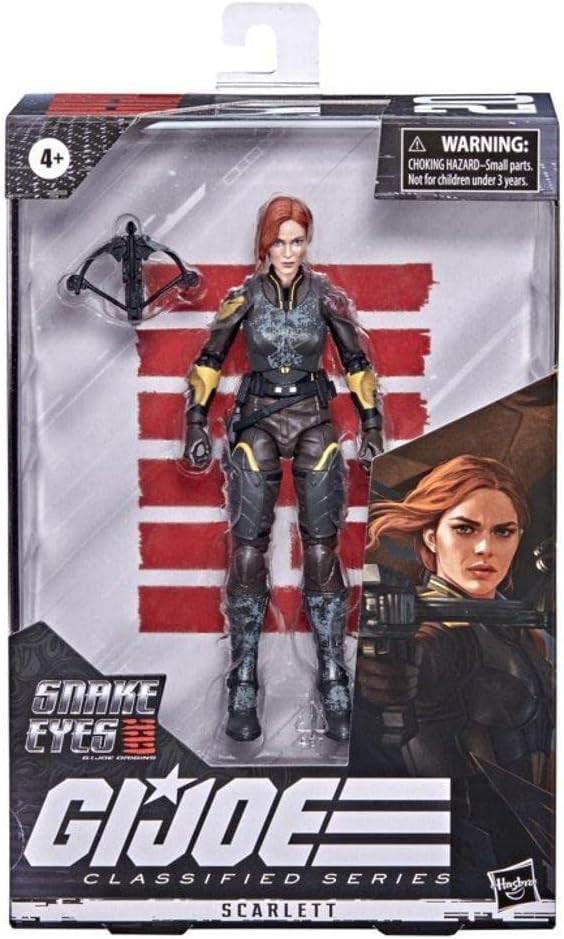 Figura Scarlett G.I. Joe Classified Series Hasbro