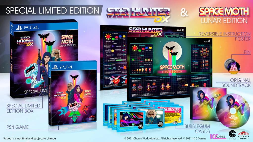 Star Hunter DX + Space Moth Special Limited Edition PLAYSTATION 4