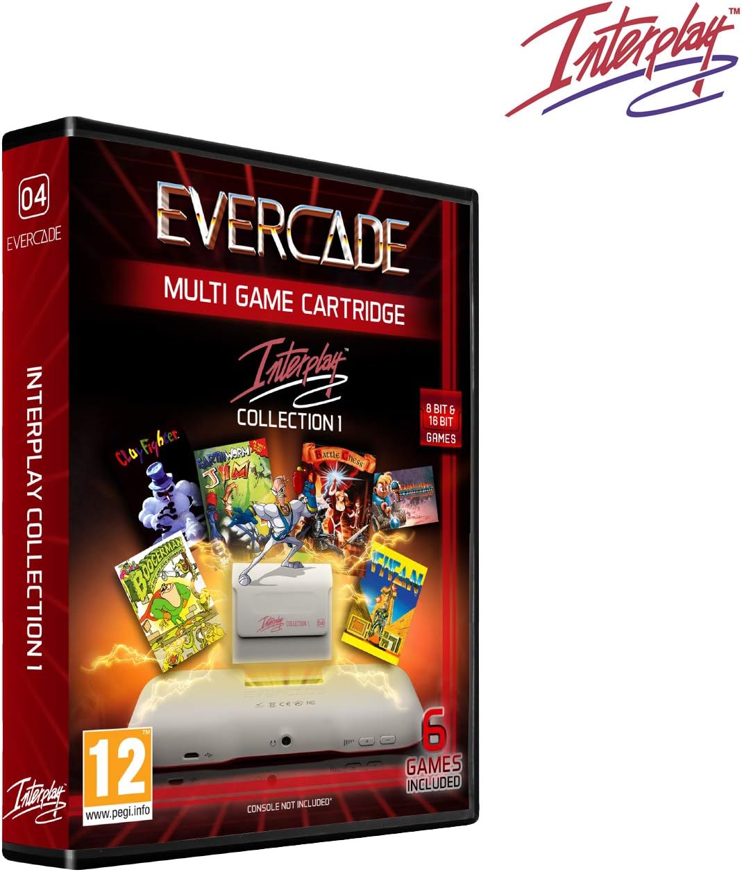 Cartucho Evercade Interplay Collection 1 Nº04