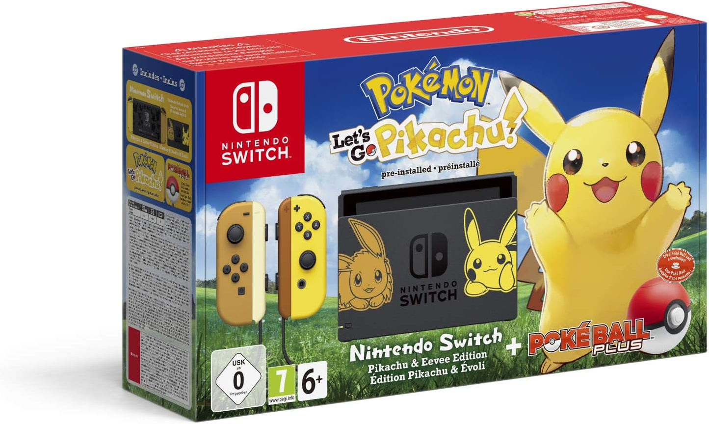 Consola Nintendo Switch Edición Pokemon Let's Go