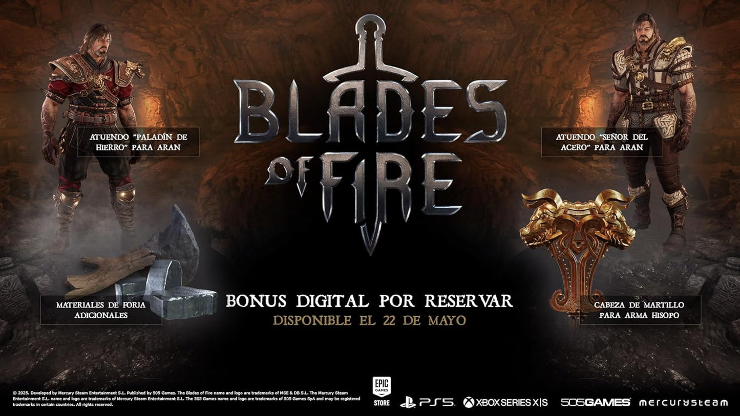 Blades of Fire PLAYSTATION 5