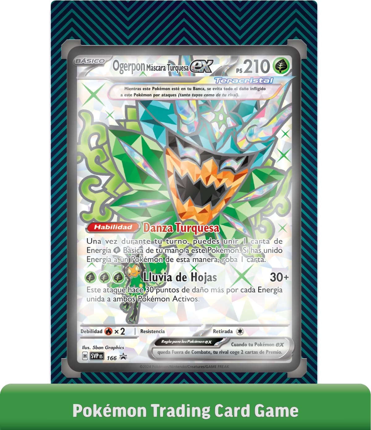 Colección Premium Ogerpon EX Pokemon TCG Castellano