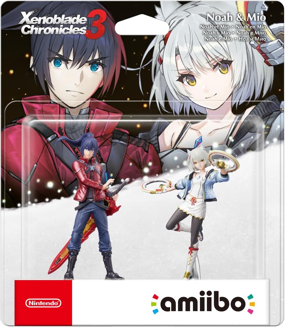 Pack Amiibo Noah y Mio Xenoblade 3
