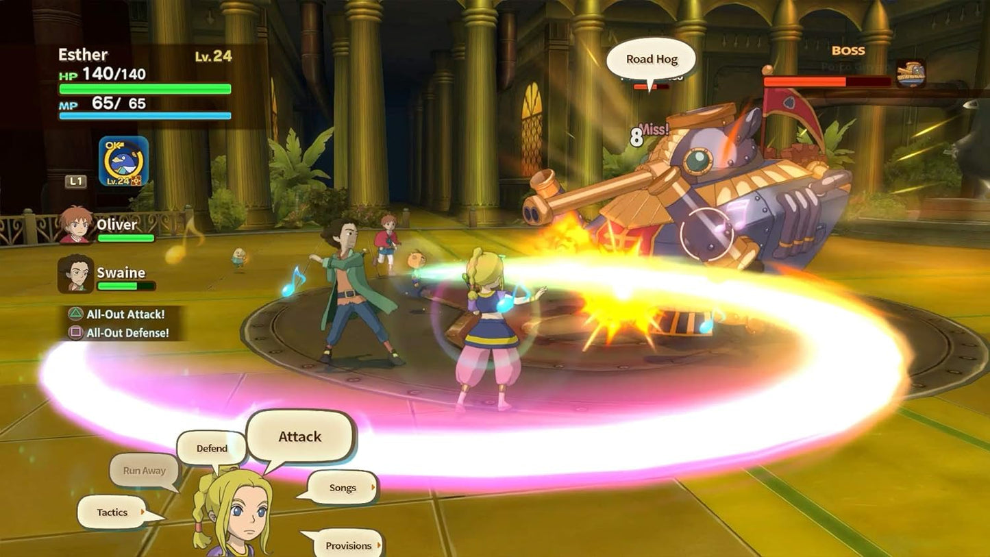 Ni no Kuni La Ira de la Bruja Blanca Remastered PLAYSTATION 4
