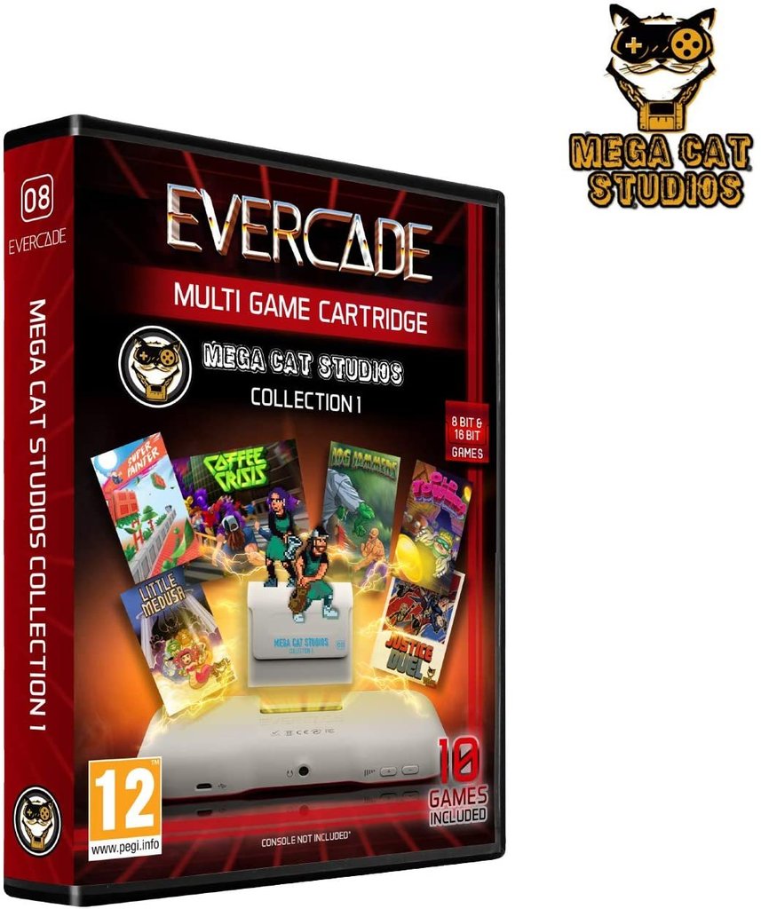 Cartucho Evercade Mega Cat Studios Collection 1 Nº08