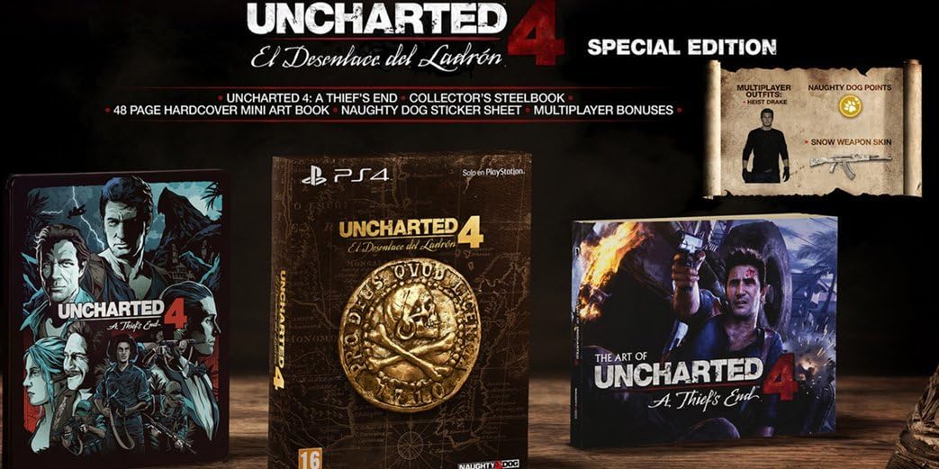 Uncharted 4 Edicion Especial PLAYSTATION 4