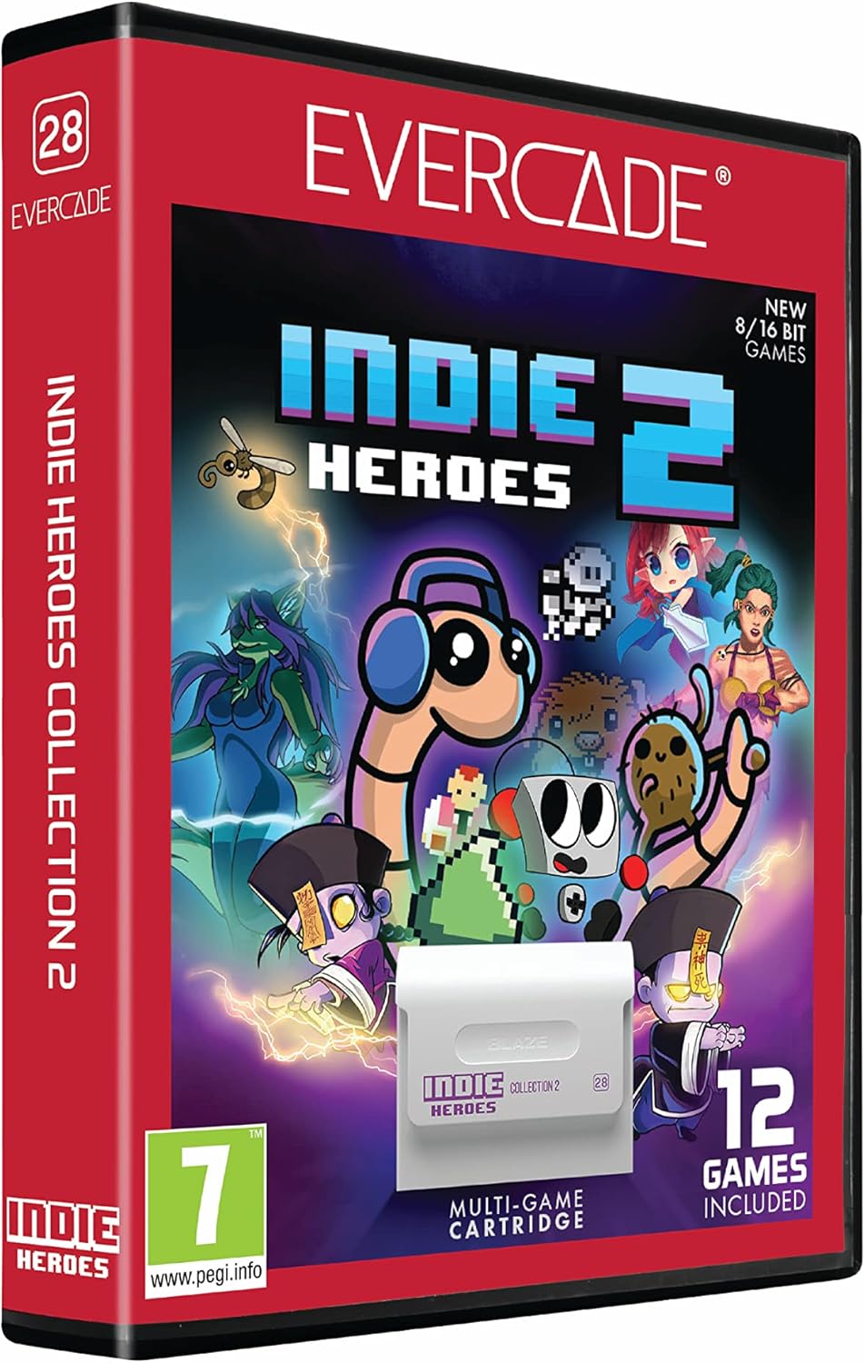 Cartucho Evercade Indie Heroes Collection 2 Nº28