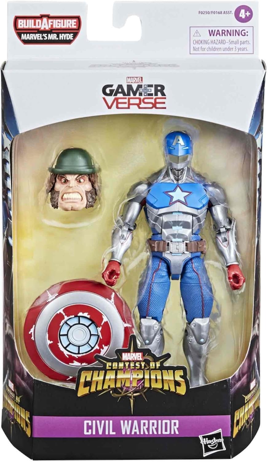 Figura Civil Warrior Gamerverse Marvel Legends Hasbro