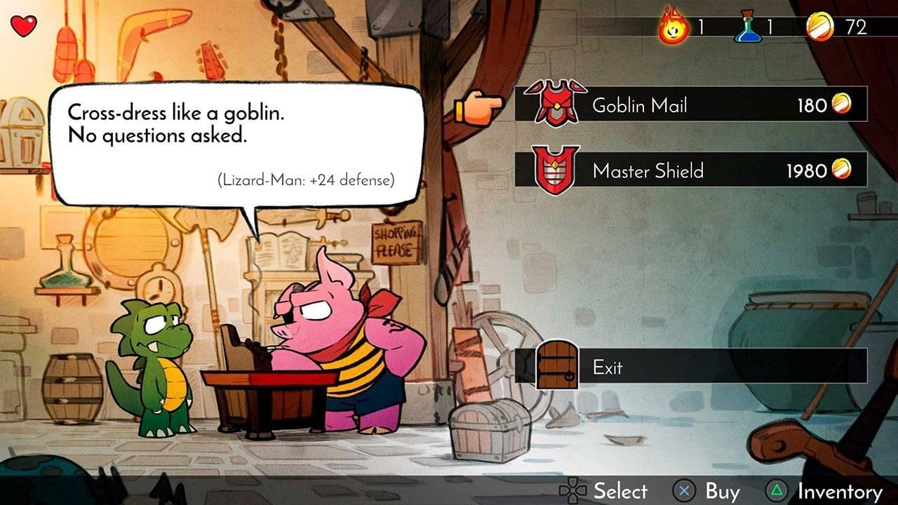 Wonder Boy The Dragons Trap PLAYSTATION 5
