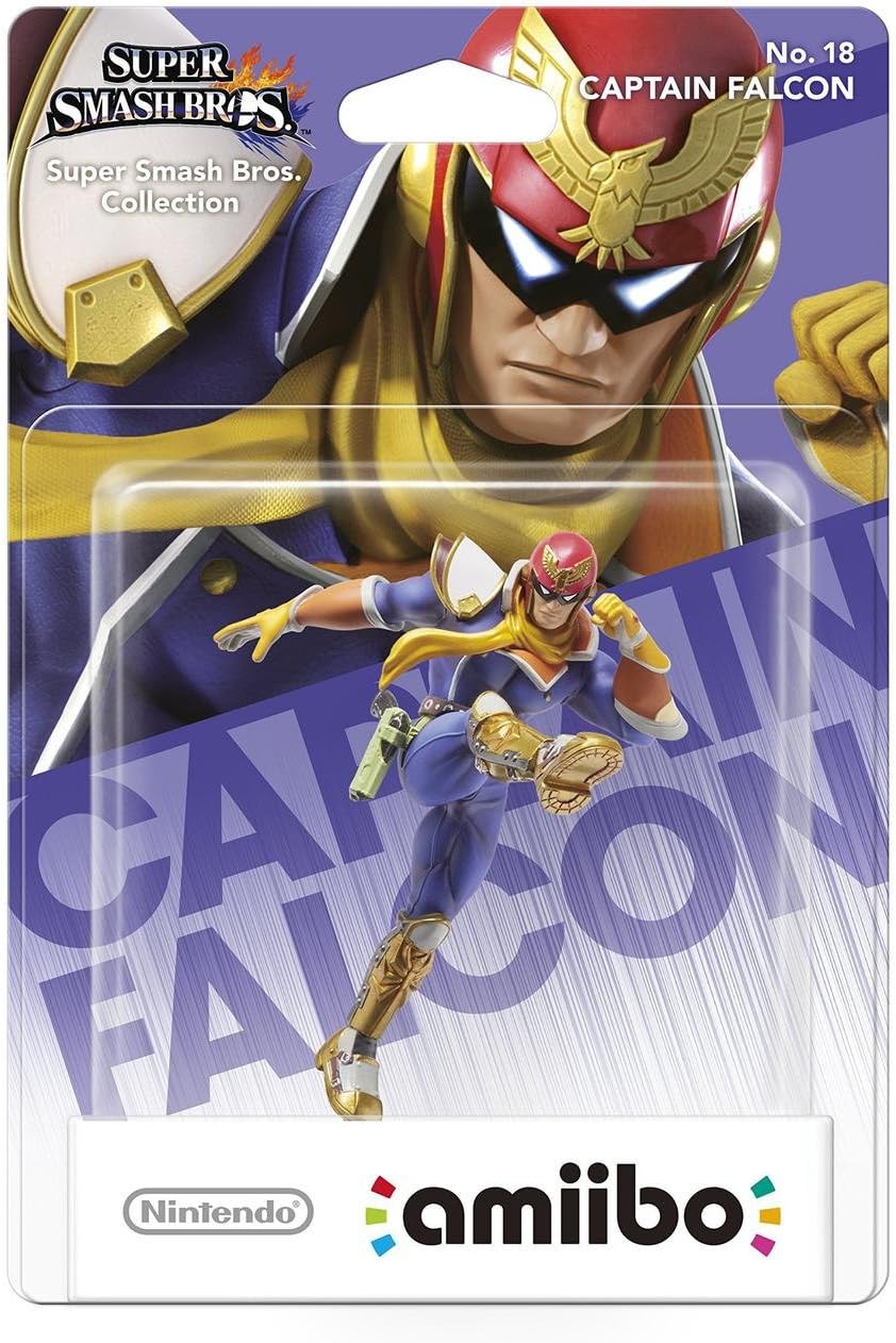 Amiibo Captain Falcon Super Smash Bros Collection