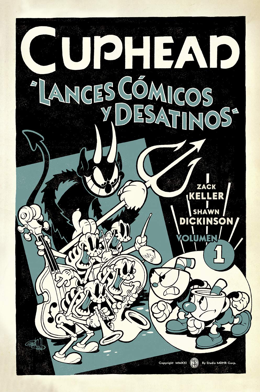Cuphead Nº01 Lánces cómicos y Desatinos