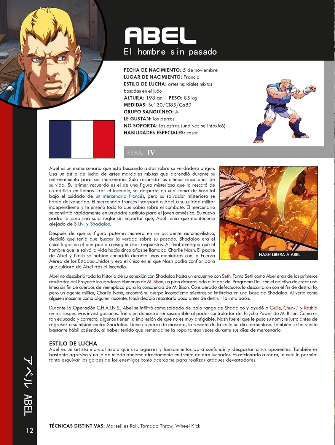 Street Fighter Enciclopedia de Guerreros Mundiales Edición World Tour
