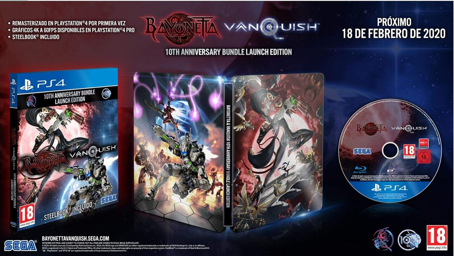 Bayonetta Vanquish 10th Anniversary Launch Edition PLAYSTATION 4