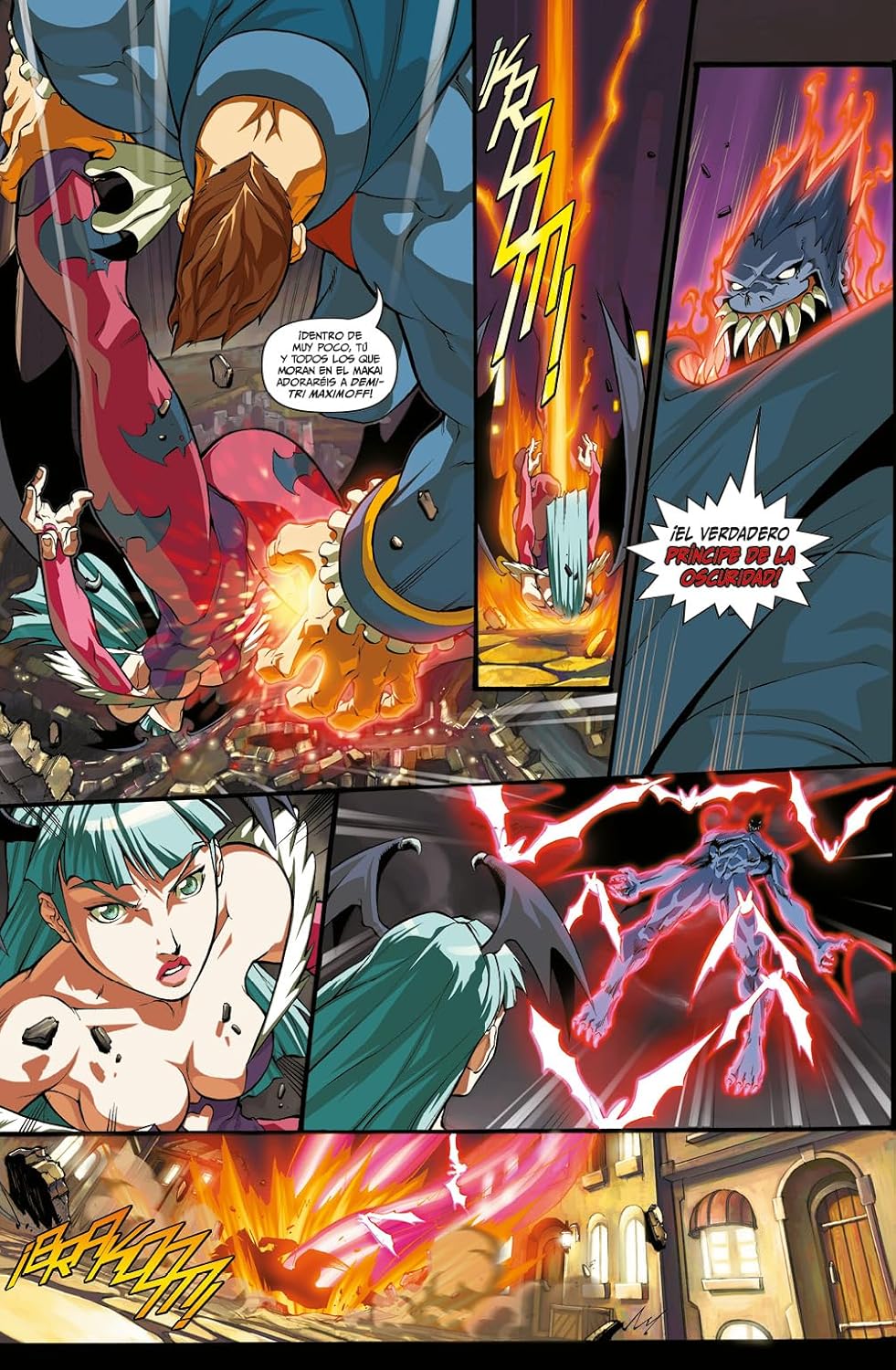Darkstalkers El Ascenso de los Guerreros de la Noche