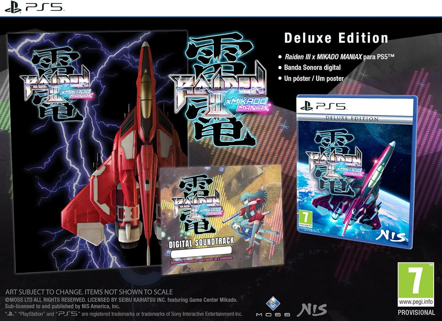 Raiden III x Mikado Maniax Deluxe Edition PLAYSTATION 5