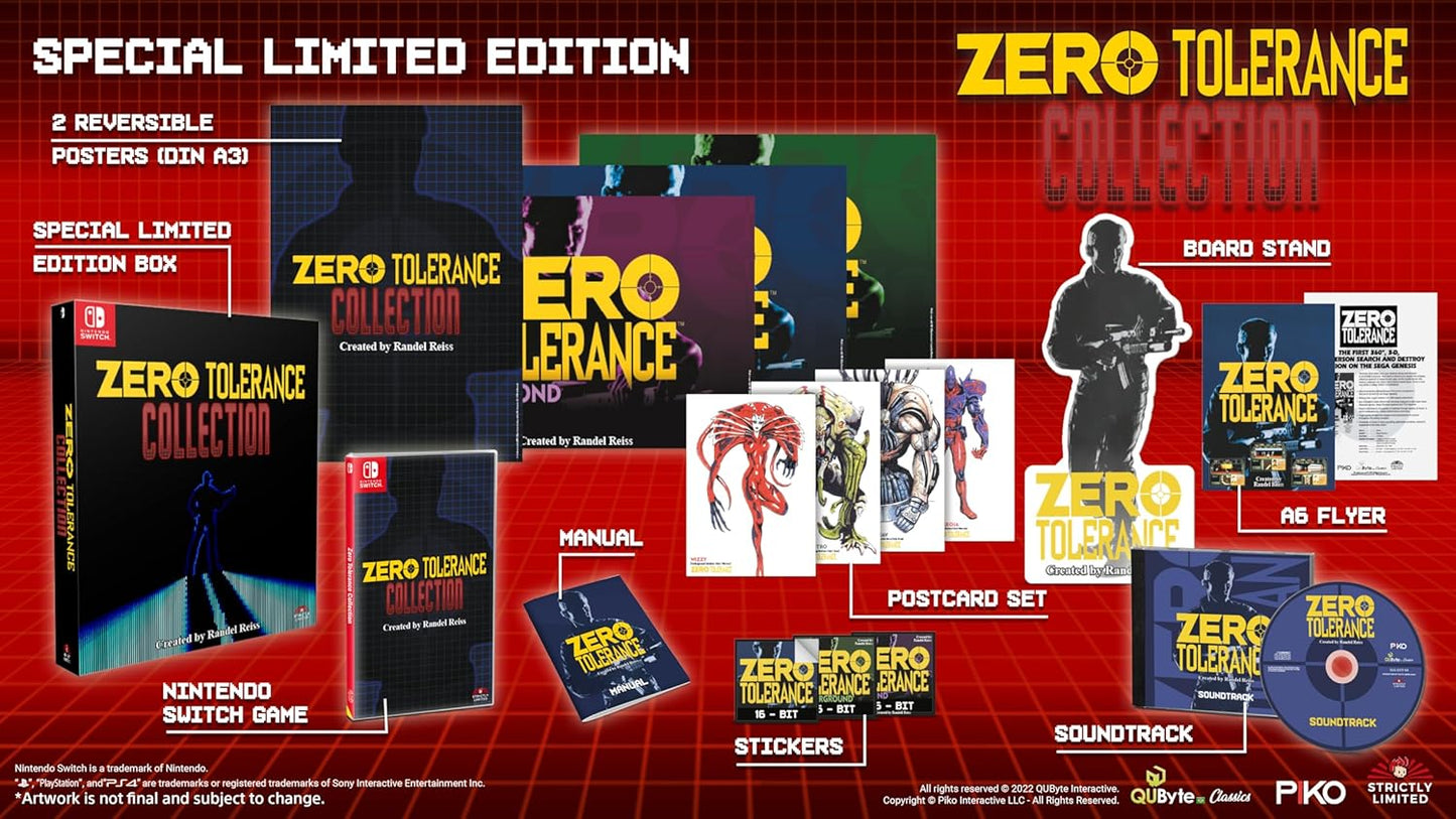 Zero Tolerance Collection Special Limited Edition Strictly Limited Games SWITCH