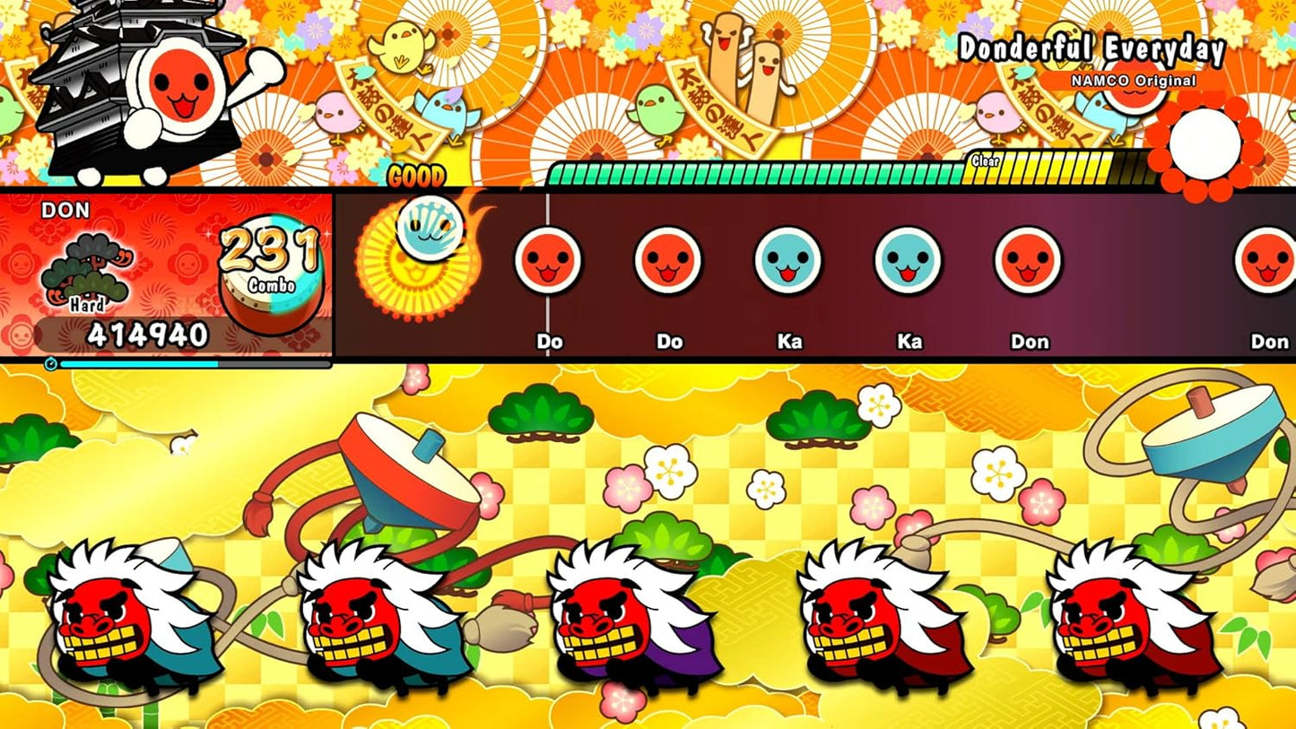 Taiko no Tatsujin Rhythm Festival Taiko Drum Set SWITCH