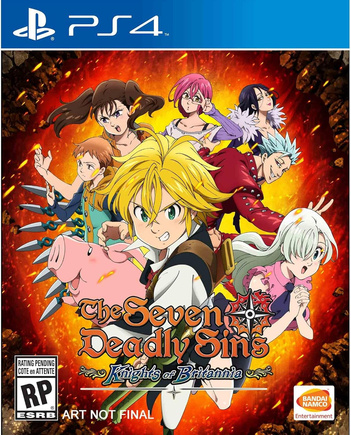The Seven Deadly Sins Knights of Britannia PLAYSTATION 4 (Importación americana)