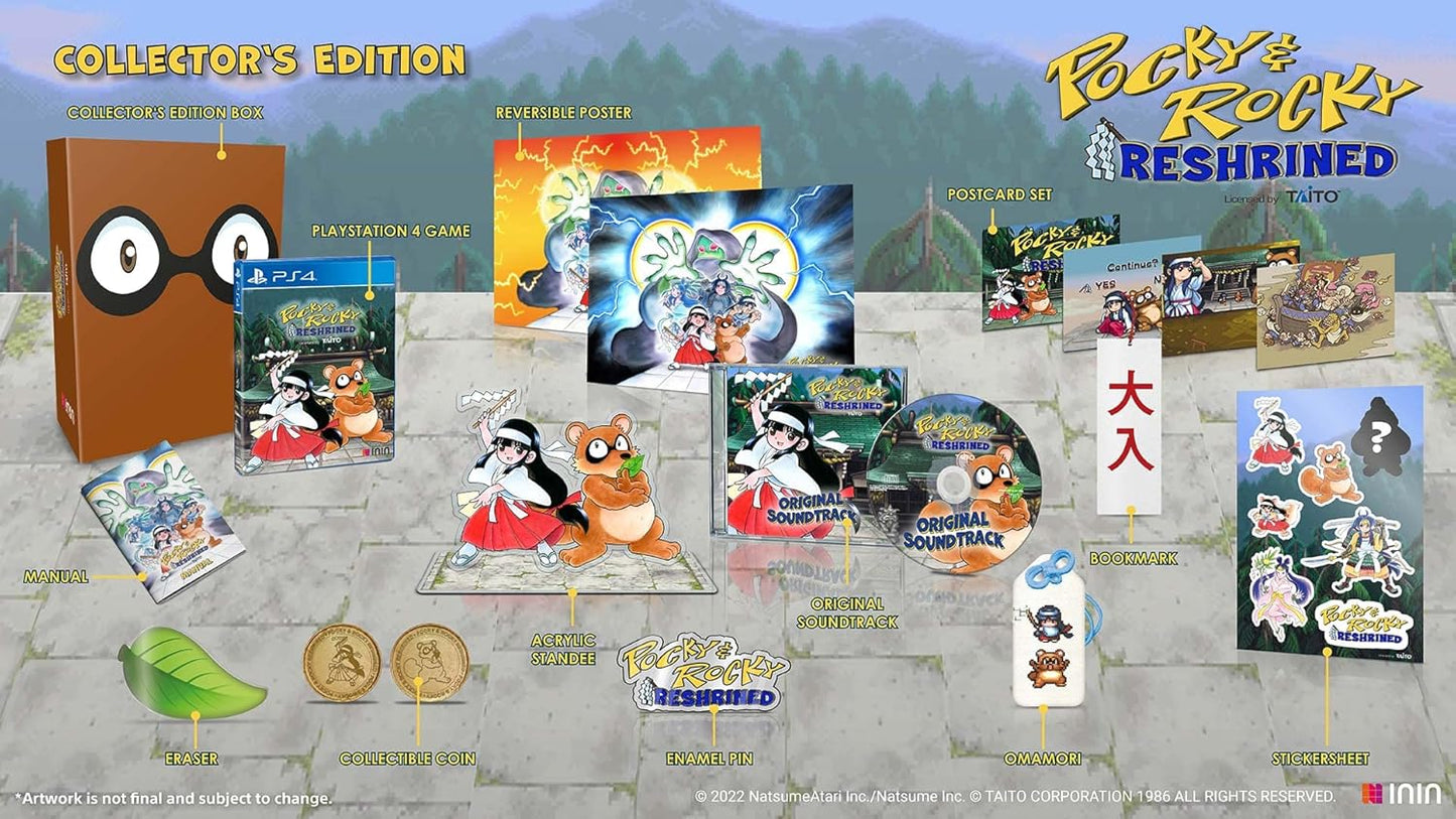 Pocky Rocky Reshrined Collector's Edition PLAYSTATION 4