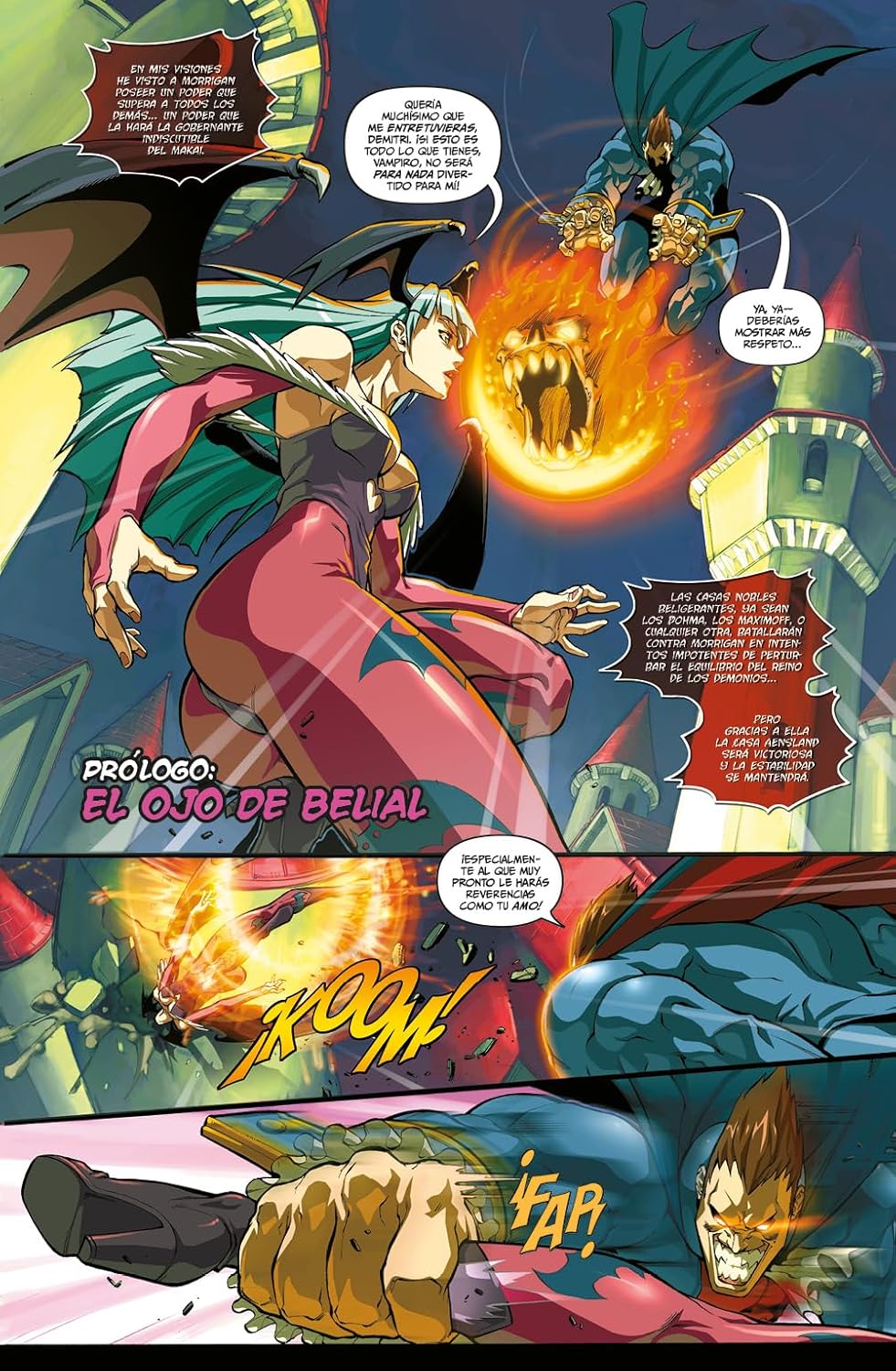 Darkstalkers El Ascenso de los Guerreros de la Noche