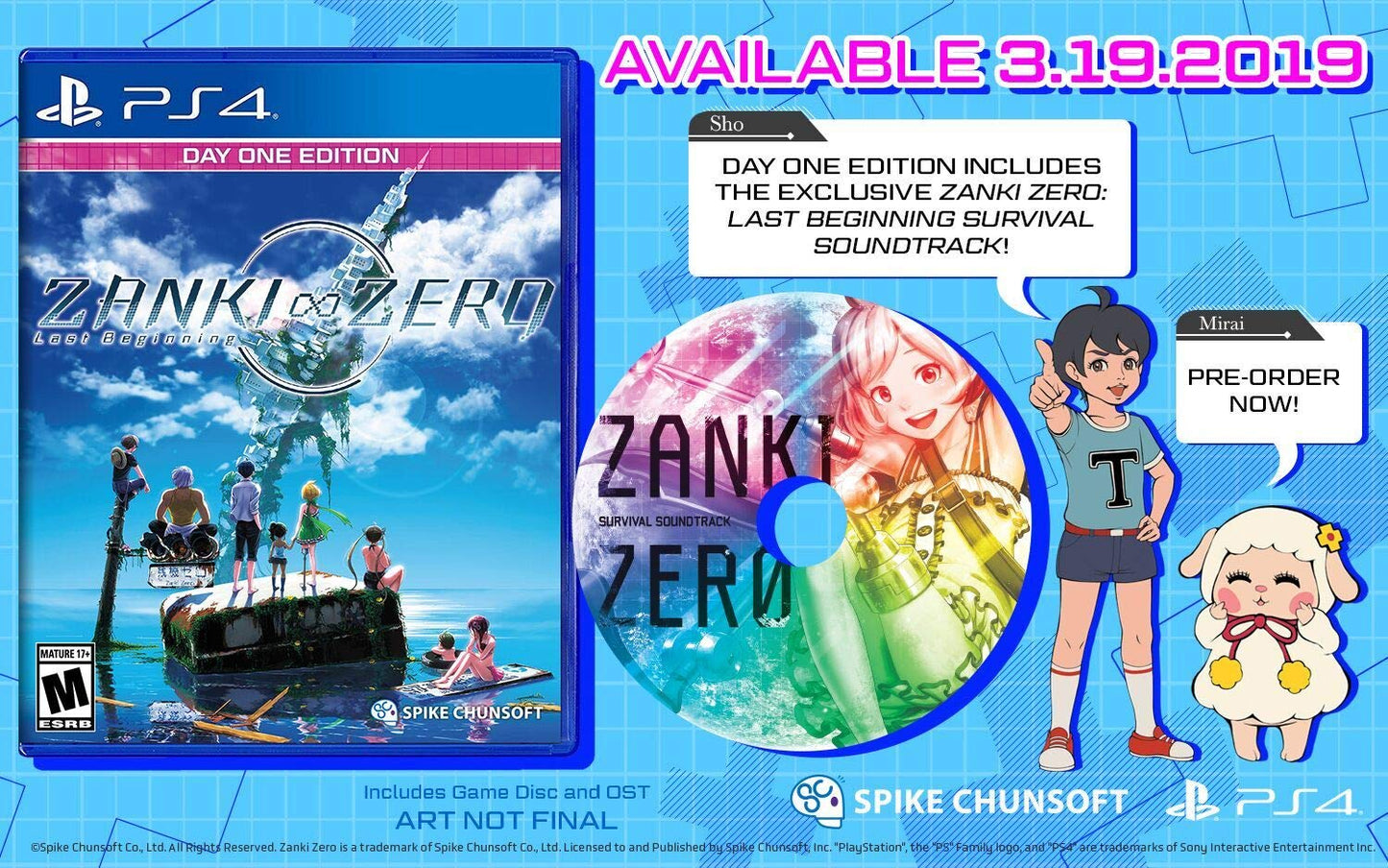 Zanki Zero Last Begining Day One Edition PLAYSTATION 4 (Importación americana)