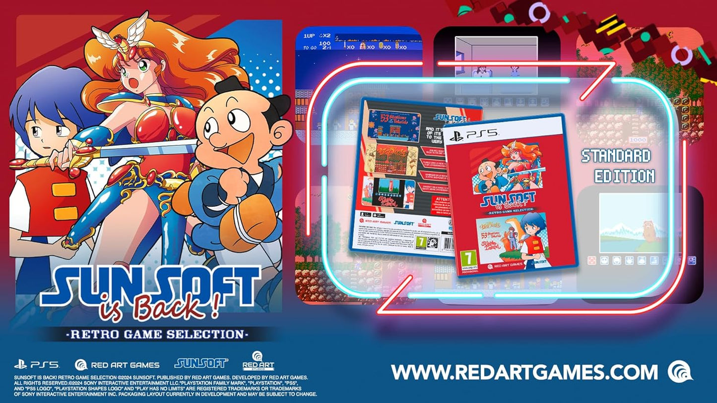 Sunsoft is Back! Retro Game Selection PLAYSTATION 5
