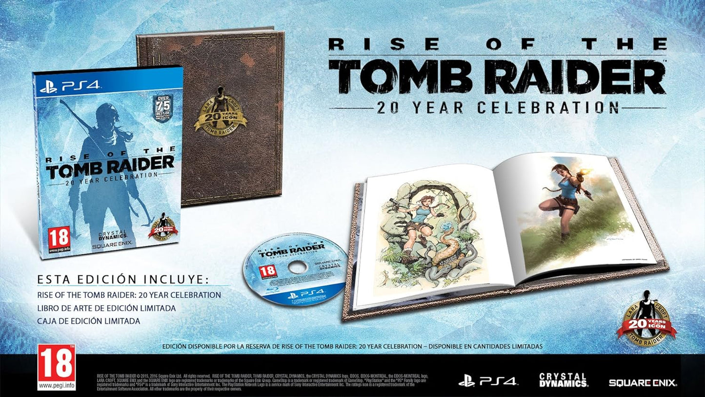 Rise of the Tomb Raider 20 Aniversario Day One Edition PLAYSTATION 4