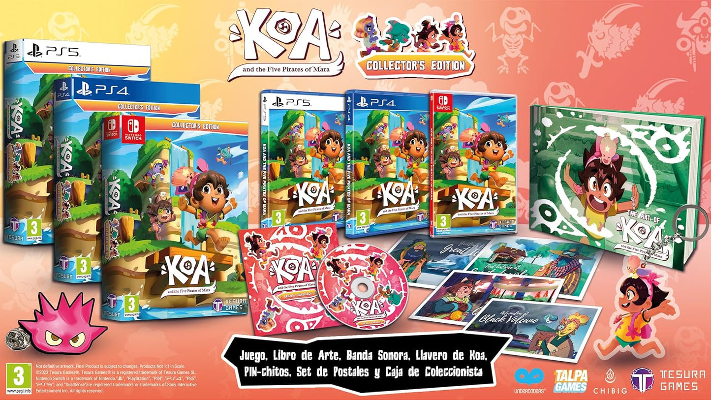 Koa and the Seven Pirates of Mara Collector's Edition SWITCH