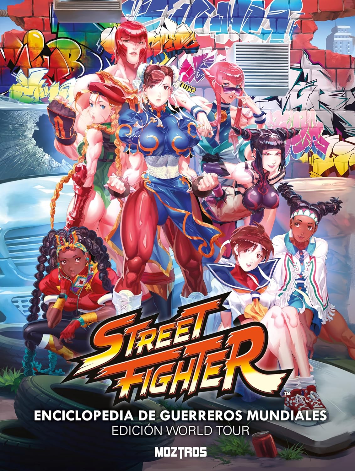 Street Fighter Enciclopedia de Guerreros Mundiales Edición World Tour
