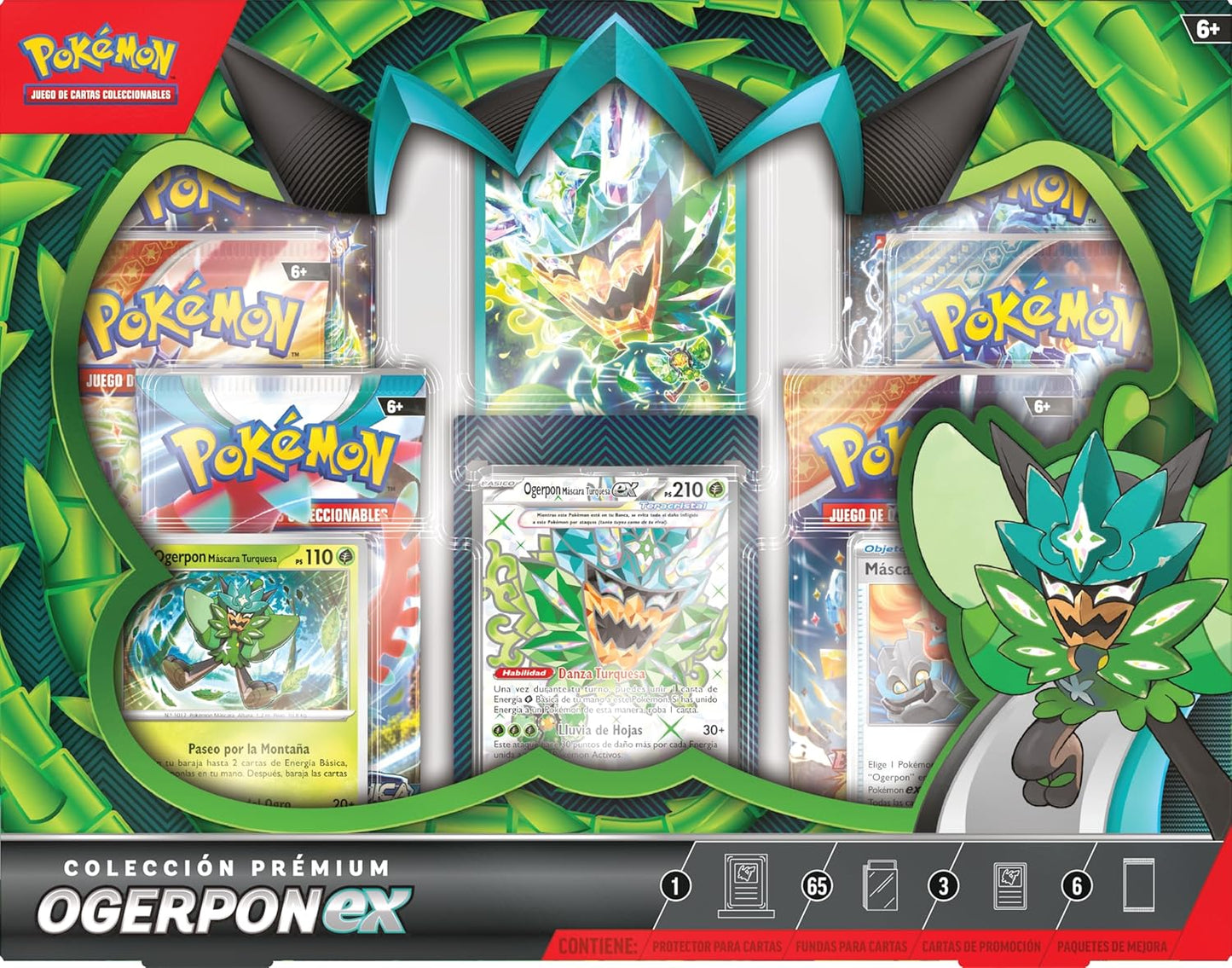 Colección Premium Ogerpon EX Pokemon TCG Castellano
