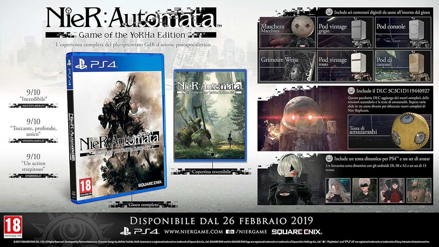 Nier Automata Game of the Yorha Edition PLAYSTATION 4