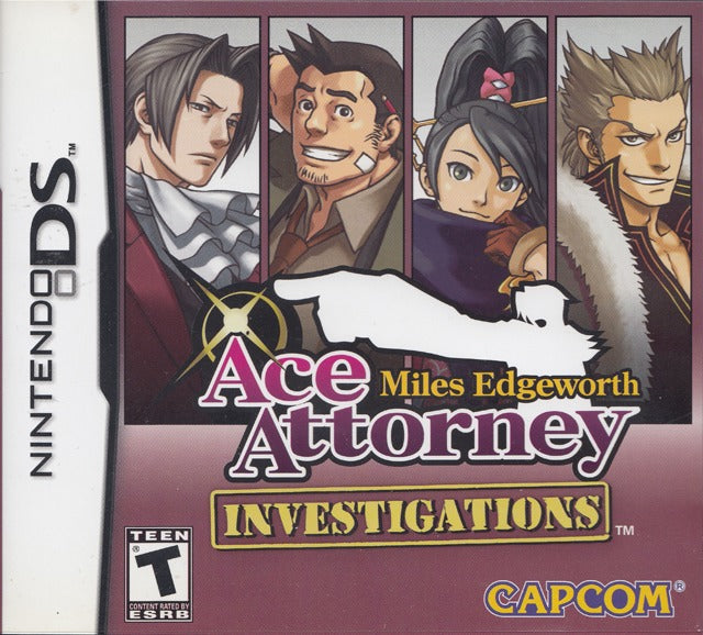 Ace Attorney Investigations Miles Edgeworth NINTENDO DS (Importación americana)