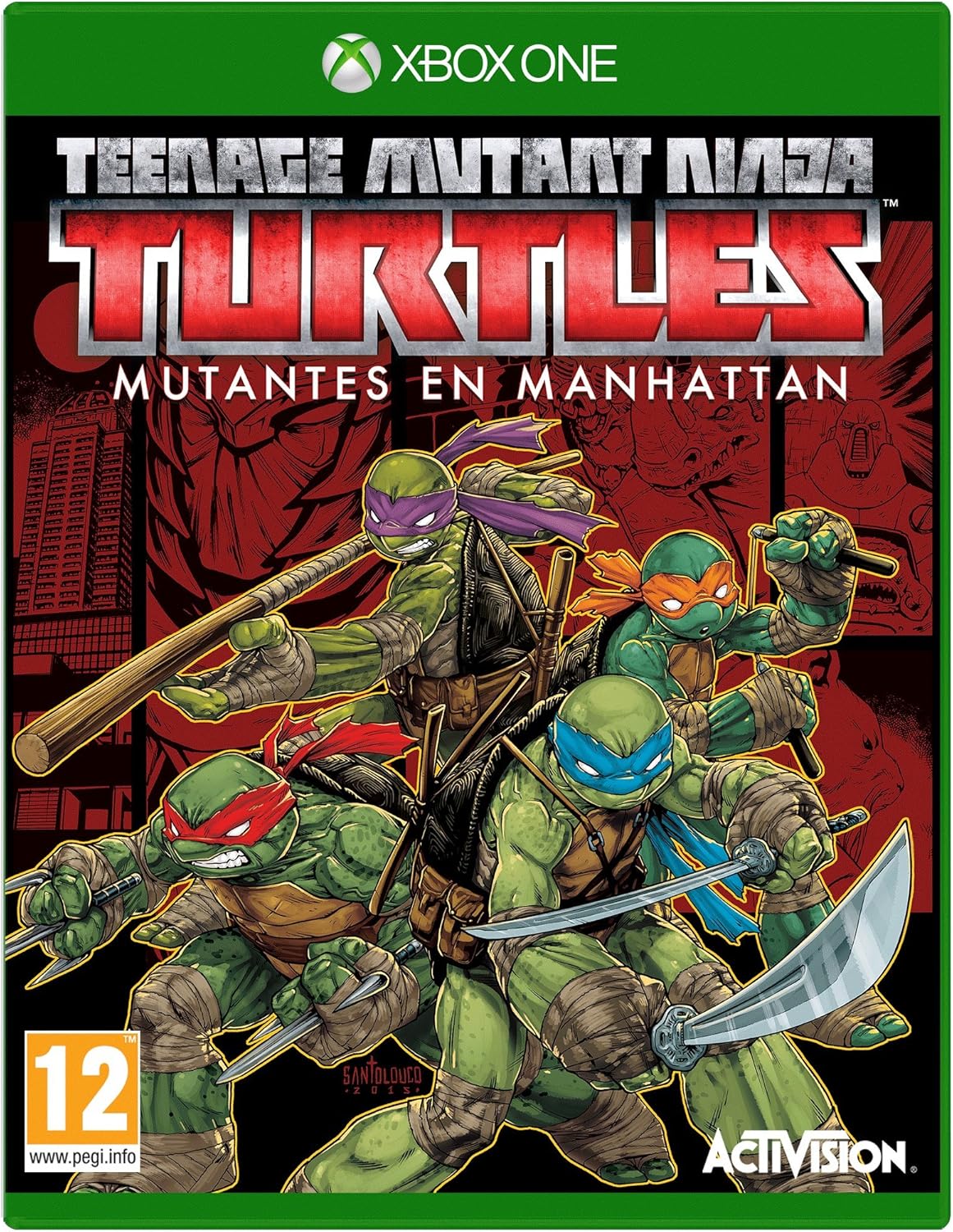TMNT Mutantes en Manhattan XBOX ONE