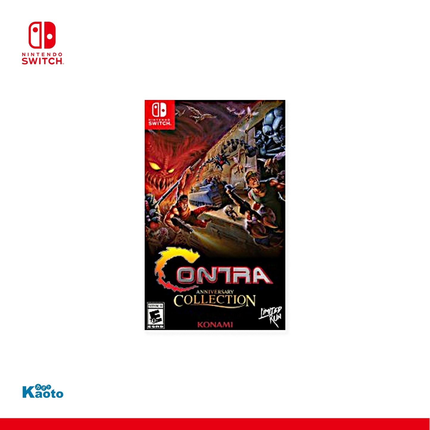 Contra Anniversary Collection Limited Run Games SWITCH (Importación americana)