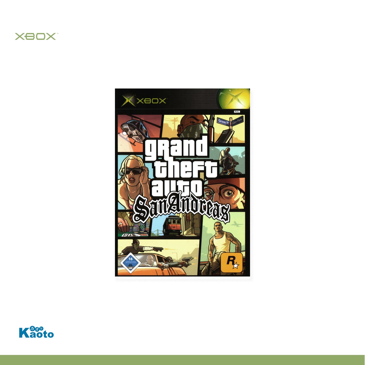 Grand Theft Auto San Andreas XBOX
