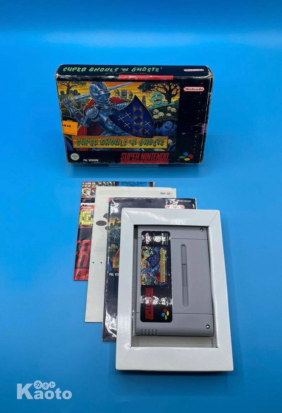 Super Ghouls n Ghosts SUPER NINTENDO